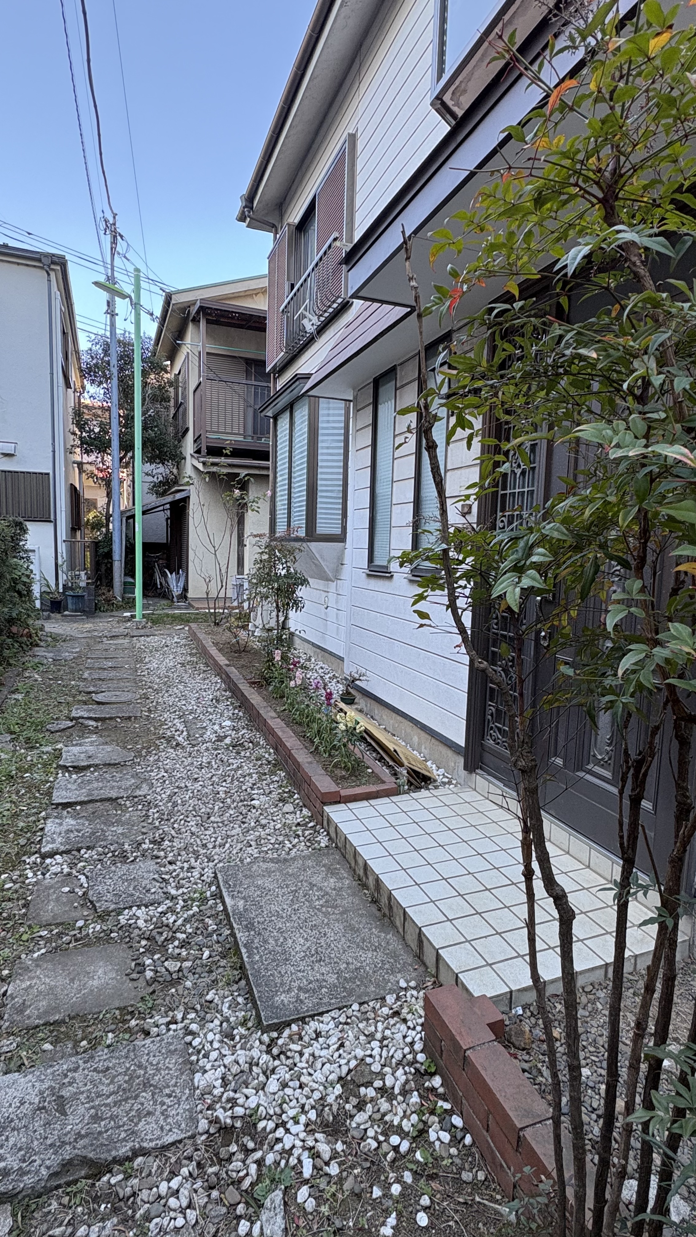 Restored akiya exterior in Setagaya, Tokyo — traditional Japanese wooden house